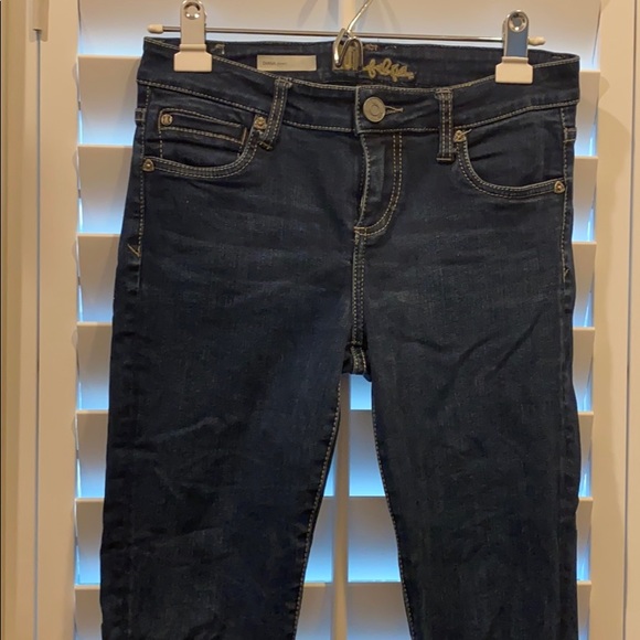 Kut from the kloth dark wash skinny jeans - Picture 2 of 4